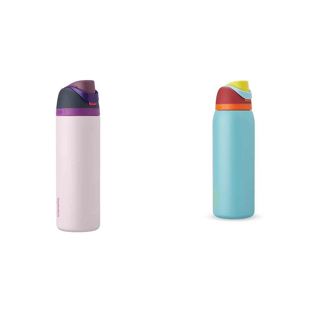 Owala FreeSip 40 oz Insulated Water Bottle 2-Pack Bundle