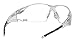 Bolle Safety Rush Safety Glasses Clear Frame, Clear Lenses