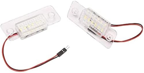 MEXWLOP Luces de matrícula for A8 D3 (2002-2010), repuestos for Coche, lámpara E40943022 luz de matrícula