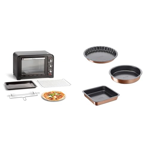 LOT Moulinex Four électrique posable 39 L, chaleur tournante, 7 modes de cuisson, Thermostat...
