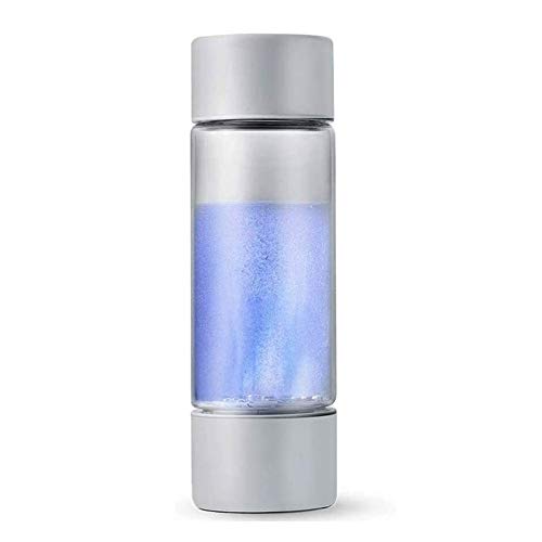 Hydrogen Water Generator Wasserstoff-Wasser-Flaschen Tragbare Flaschen Generator H2 Maker Lonizer Cup Elektrolysen Reine Portable Sports Cups (Color : White) Cover