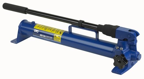 Image of OTC 4240A 30-Ton King Pin and Brake Anchor Pusher Set | Comes Complete with Hydraulic Cylinder, 2-Speed Hand Pump, Adapters, and More
