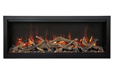 Amantii Symmetry Bespoke 74" Extra Tall Electric Fireplace