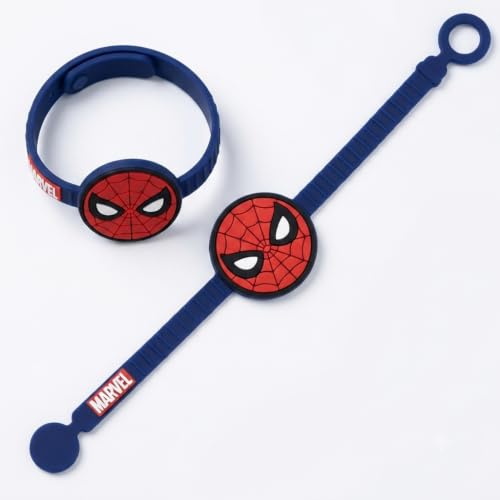 Image of Marvel Spider-Man Logo Silicone Band Rakhi | Officially Licensed | Rakhi for Boys, Bhaiya, Bhai | Raksha Bandhan Gift