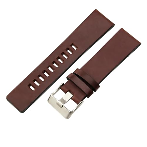Bracelet montre cuir retro 34mm style vintage pour Diesel DZ1405