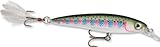 Lámina holográfica interna Rapala X Rap-Material Perfil 3D, Teaser Plumas y Brill-Señuelo Pesca de Agua Dulce, Unisex-Adult, 80 mm (7.0 gr), 4.0 gr