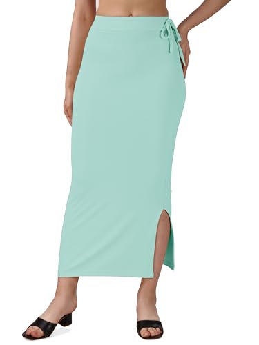 Image of Mehrang Microfiber Saree Shapewear Petticoat for Women, Cotton Blended Shape Wear Dress for Saree