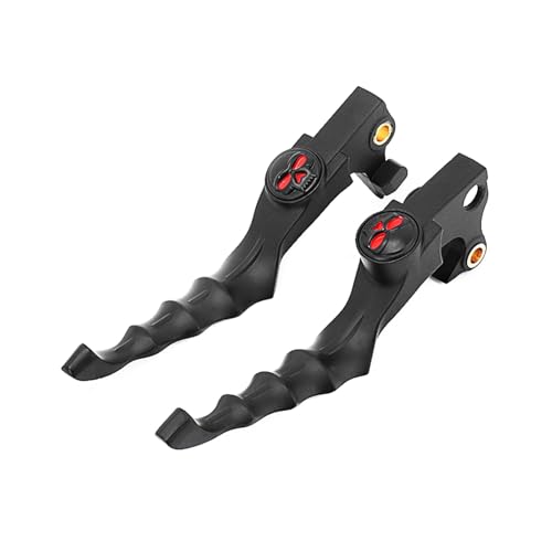 Leviers de frein et d'embrayage noirs moto Harley Sportster XL883 XL1200 poignée