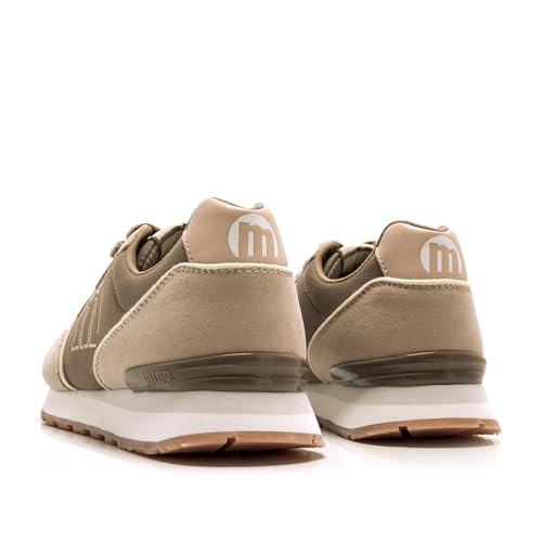 Mtng Para Mujer. 60441 Zapatillas Joggo Verde (37), Tela, Plano, Cordones, Casual - 3