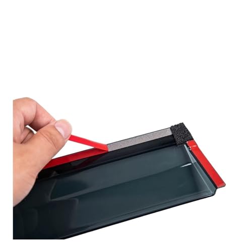 Auvents abris protection contre la pluie pour Qashqai 2008-2014, déflecteur fenêtre latérale voiture - 3