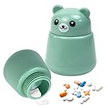 Fuhesgu Broyeur de Comprimés Ecrase Medicament Ourse Broyeur de Pilules Broyeurs Pulvérisateur Broyeurs de Pilules Portable Ecrase Pilule pour Bébés, Personnes Âgées et Animaux de Compagnie (Vert)