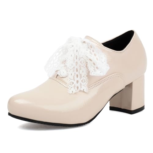 Chaussures robe mode ruban Lizoleor beige taille 38 style chic