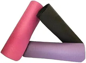Tapete Profissional para Ioga e Pilates: Feito de Material NBR, Macio, Confortável, Antiderrapante, Durável e Fácil de Limpar, Adequado para Uso Doméstico ou em Academias, Dimensões: 183 x 60 x 1 cm