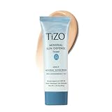 Tizo Mineral Sun Defense Tinted SPF 50 - Protector solar para mujer, 1.7 onzas