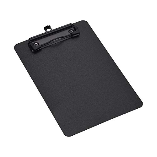 Staright A5 Tamanho Prancheta de Plástico Almofada de Escrita Placa Perfil Baixo Clipe Titular do Do