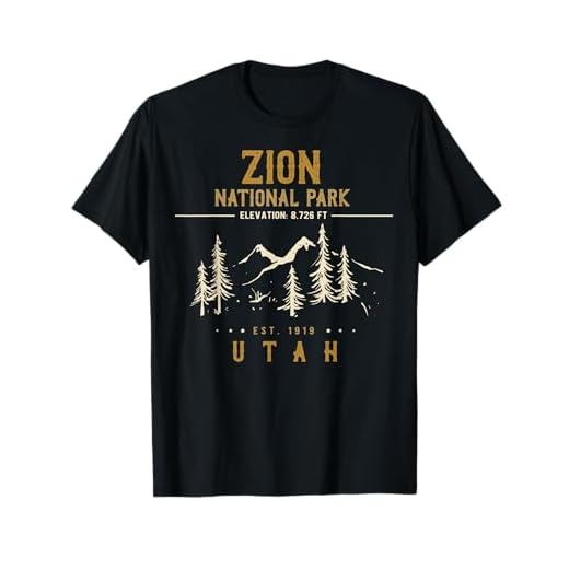 Zion National Park Shirt, US Nationalpark In Utah T-Shirt