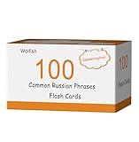 100 tarjetas flash de frases rusas esenciales para adultos, aprende frases rusas para principiantes con tarjetas de memoria duraderas y portátiles, tarjetas rusas sencillas