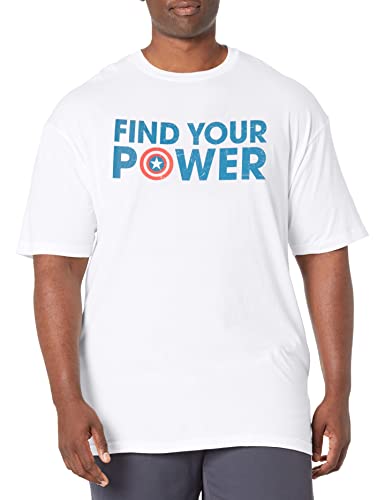 T-Shirt Marvel Shield Power en taille XXL Tall idéal pour les sorties casual