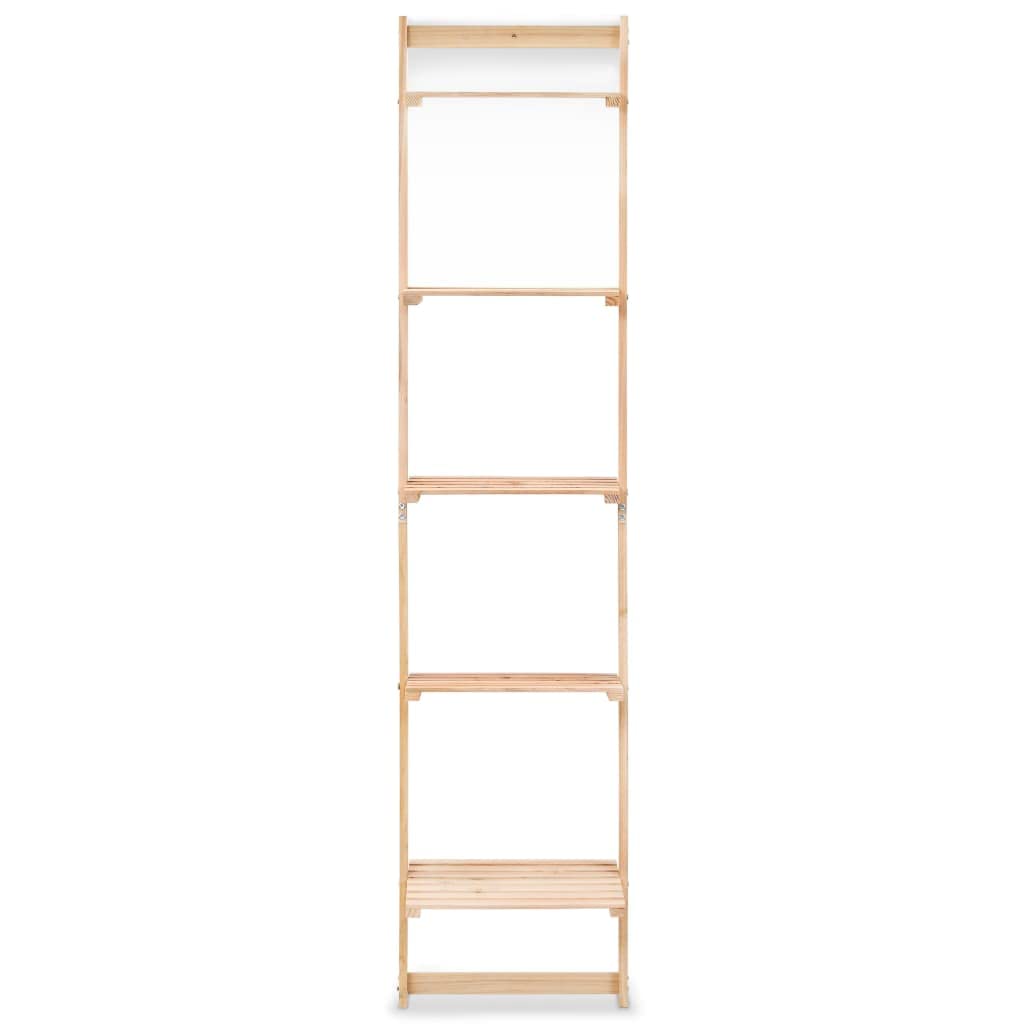 vidaXL Wandregal Zedernholz 41,5x30x176cm Leiterregal Standregal Bücherregal