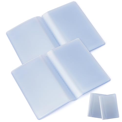 Credit Card Holder with Protectors - Plastic Card Wallet Inserts, Clear View, Medicare & Social Security Mix - Shop Now!