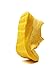 WYGRQBN Women's Shoes Walking Lightweight Tennis Fashion Sneakers Sports Workout Gym Shoes for Running Yellow US Size 10