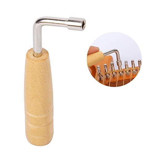 Harfen-Stimmstifte L-förmiger Stimmschlüssel Stimmhammer für Lyra-Harfensaiten Reparatur-Saiteninstrumente Werkzeuge Klavier-Stimmschlüssel Professioneller Harfen-Stimmhammer