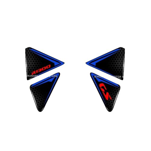 Protection réservoir R1300GS 2023-2024 autocollants moto noirs