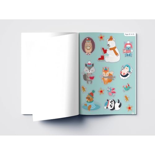 Animal Fun Reusable Sticker Book For Children