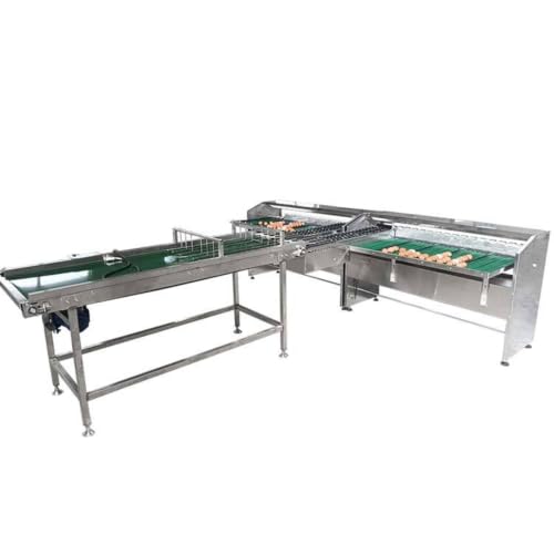 Egg Sorting Machine Chicken Duck Poultry Egg Weight Separator Sorter Compact Farm Egg Tier Classifier Batch Egg Packing Processing Tool for Egg Retail Market Grading