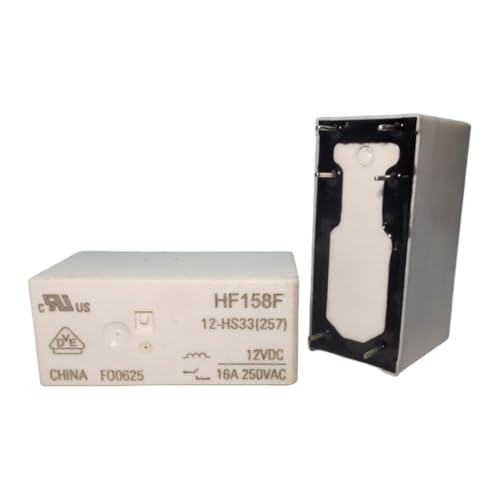 Relais de puissance HF158F 12 - HS33 (257) 16A 250VAC commutateur pour PCB 6 pieds