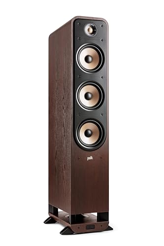 Polk Signature Elite ES60 Tower Speaker - Hi-Res Audio Certified, Dolby Atmos & DTS:X Compatible, 1
