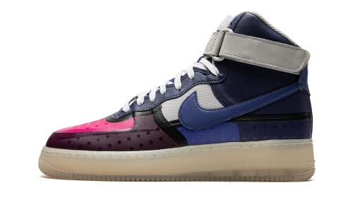Nike Scarpe da basket da uomo AIR Force 1 '07, Blu tuono/Blu mistico/Luce, 43 EU