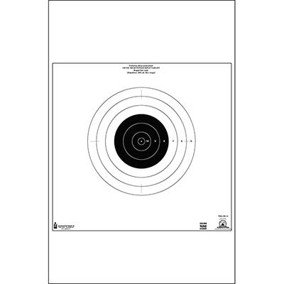 NRA 100 YARD REDUCTION OF 300 YD TARGET 25 PACK