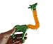 Set of 4 Cute Giraffe Neck Pull and Pop Snap Animal Expanding Flexible Accordion Tube Toy - Free Play - Open Ended Fidget Toy (Set of All 4 Colors)
