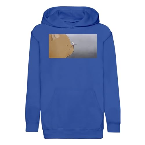 Sweat à capuche enfant parfait pour l'école avec peinture chat mignonne