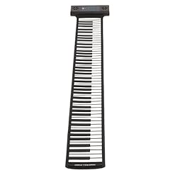 Clavier de Piano 88 Touches, Piano Numérique Pliable Portable avec Fonction MIDI Bluetooth, Batterie 1700 MAh, 128… - Les Beatles, Paul McCartney, John Lennon, RIngo Starr, George Harrison