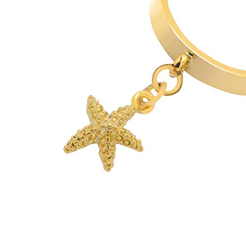 Image of Spinningdaisy Dangling Mighty Tiny Charm Adjustable Ring