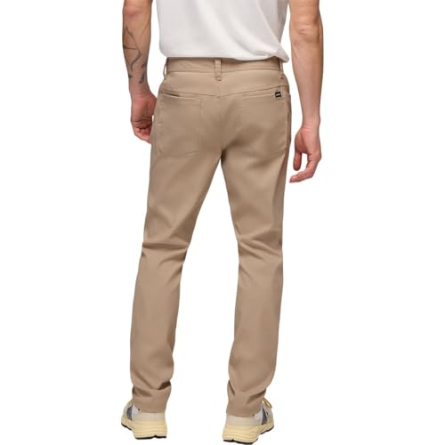 Prana Men's Stretch Zion 5 Pocket SL Pants, Sandbar2