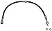 Dorman H620282 Brake Hydraulic Hose Compatible with Select Mazda Models