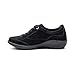 Aetrex Women’s Dahlia Lace-Up Oxford Orthopedic Leather Womens Shoes with Arch Support, Cushioned Footbed & Removable Insole – The Womens Fashion Sneakers are Comfortable & Supportive Footwear. Black