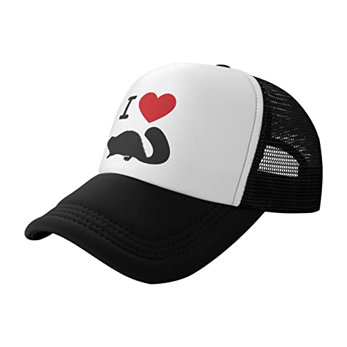 Gorra ajustable tipo trucker para hombres y mujeres miniatura 1