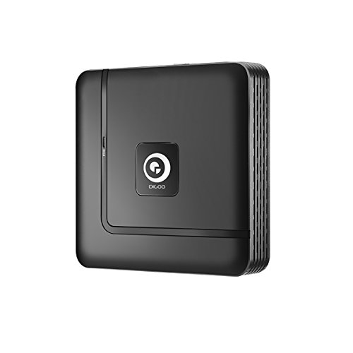NVR HD 1080P Security System, DIGOO P2P Network Video Recorder, Support 4/8/12 Channels, Onvif 2.5 Protocol IP camera, 1080P/720P/960H, HDMI Output, Motion Detection, Up to 4TB Storage