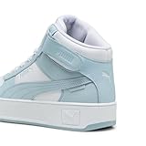 puma schuhe schwarz gelb Obermaterial: Leder Puma Women Carina Street Mid Sneakers, Puma White-Turquoise Surf, 39 EU
