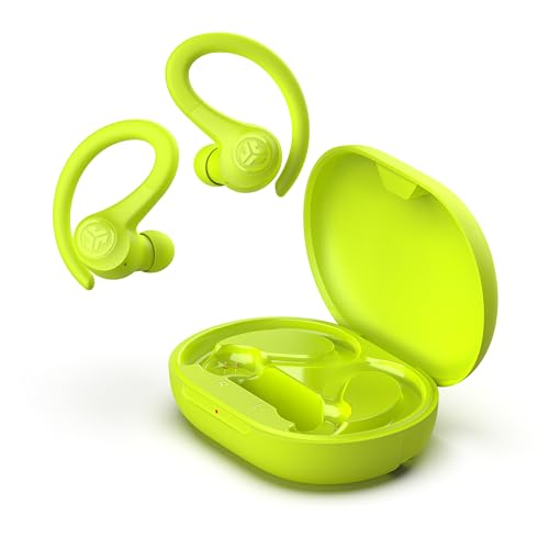 Image of JLab, Go Sport+, True Wireless Workout Earbuds, Bluetooth Sport Earbuds, Clear Calling, Yellow