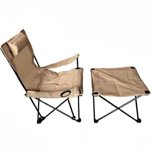 Generisch Tumbona plegable para adultos, para jardín, ergonómica, con estructura de soporte estable, para jardín, balcón