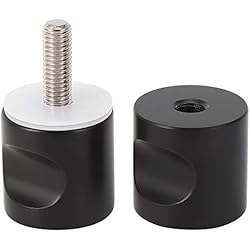 Herrajes para Manija de Puerta de Vidrio de un Solo Orificio de Aleación de Aluminio para el Baño del Hogar, Escaparate, Cuarto de Ducha