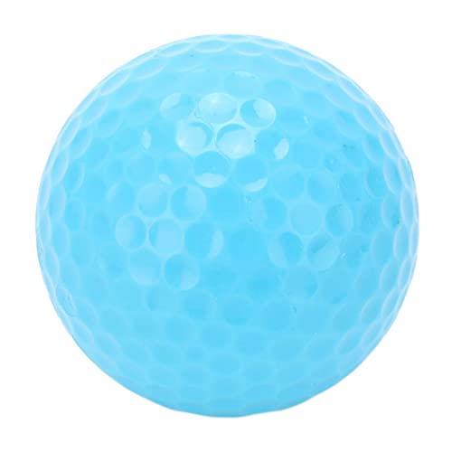 BuyWeek Balles de Golf Flottantes, 2 Couches Flottante Eau Gamme Balle de Golf Balles d'Entraînement de Golf Sports de Plein Air Balles d'Entraînement de Golf(Bleu Clair)