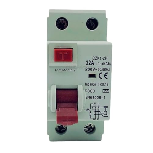 Disjoncteur magnétique CZK6 16A à 100A bipolaire classe AC
