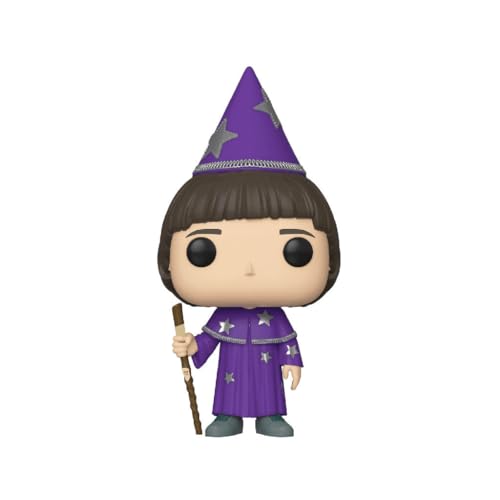 POP [Stranger Things - Will The Wise Funko Figura de vinilo (incluye funda protectora de caja compatible), multicolor, 3.75 pulgadas