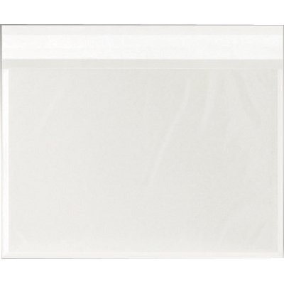 WePack 240135100 N Envelopes Self-Adhesive Document Pocket, DL, Transparent